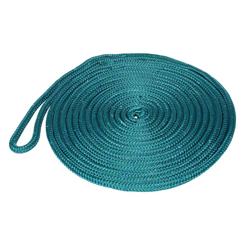 Premium Double Braided Nylon Dock Line by West Marine Teal | Anchor & Docking at West Marine