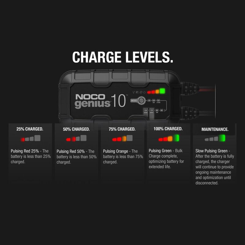 Chargeur de batterie NOCO GENIUS10 6V 12 V 10 A