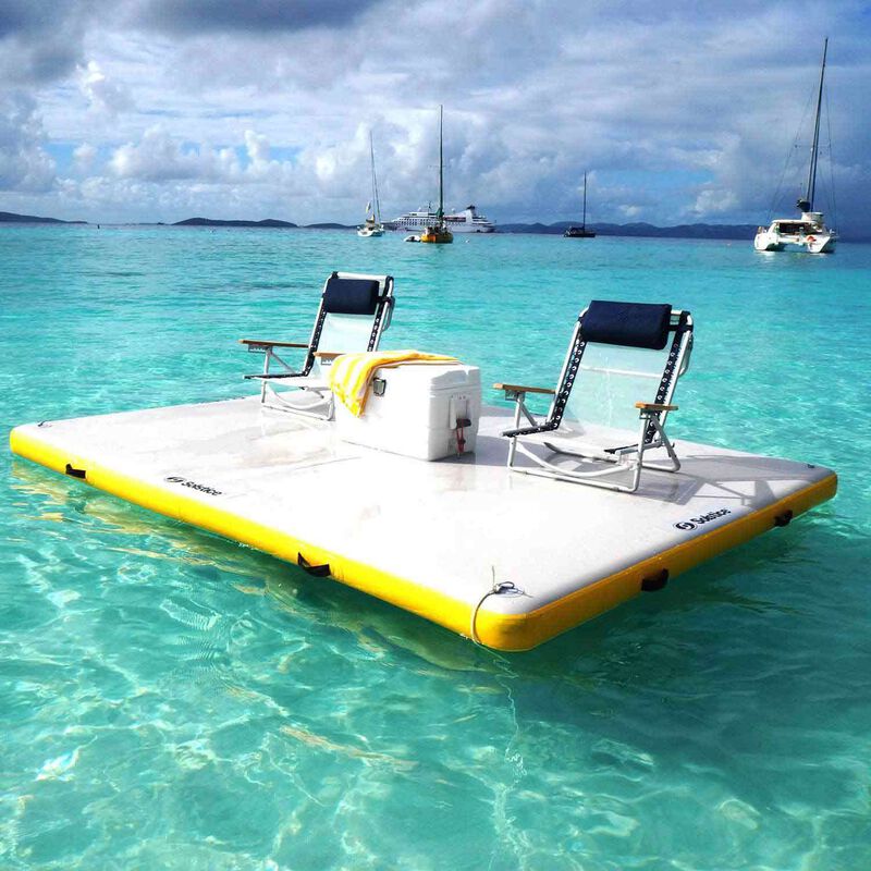 SOLSTICE Floating Inflatable Dock | West Marine