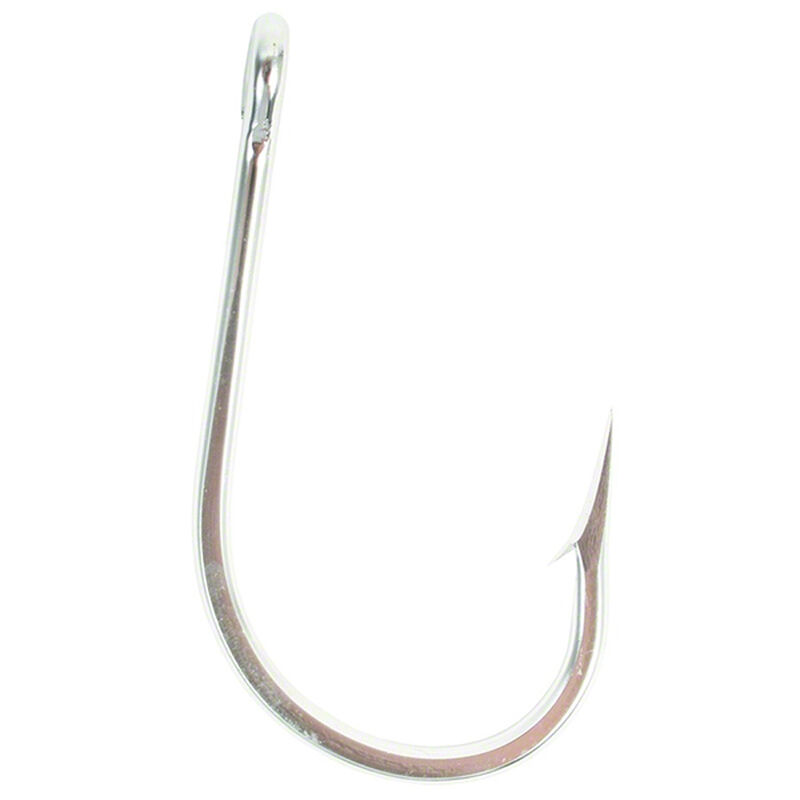 MUSTAD HOOKS Southern and Tuna Hook, Stainless Steel, Size 6/0, 10-Pack