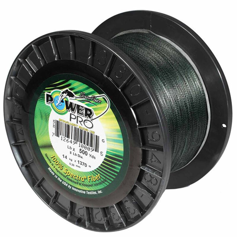 Spectra Braided Fishing Line, 20Lb, 500Yds, Green