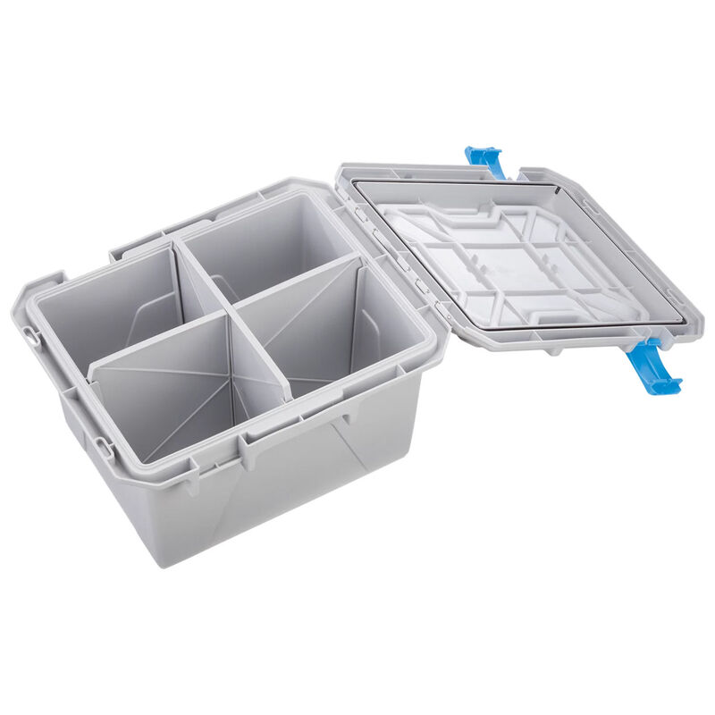 Plastic Storage Box Waterproof Sealed Case Moisture proof Container Dry  Outdoor 