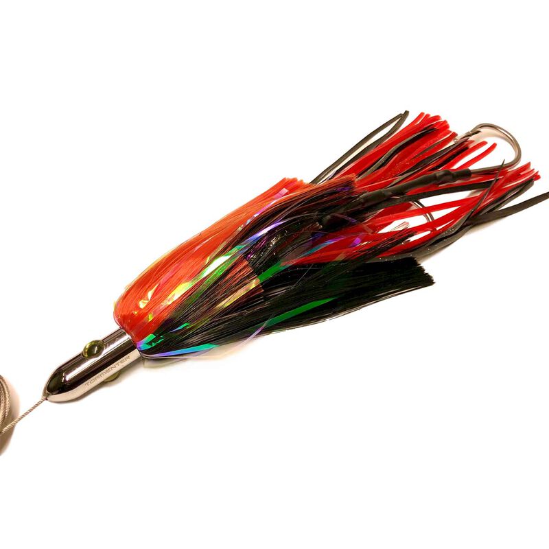 14 Red/Black Cable Rigged Trolling Lure | EatMyTackle