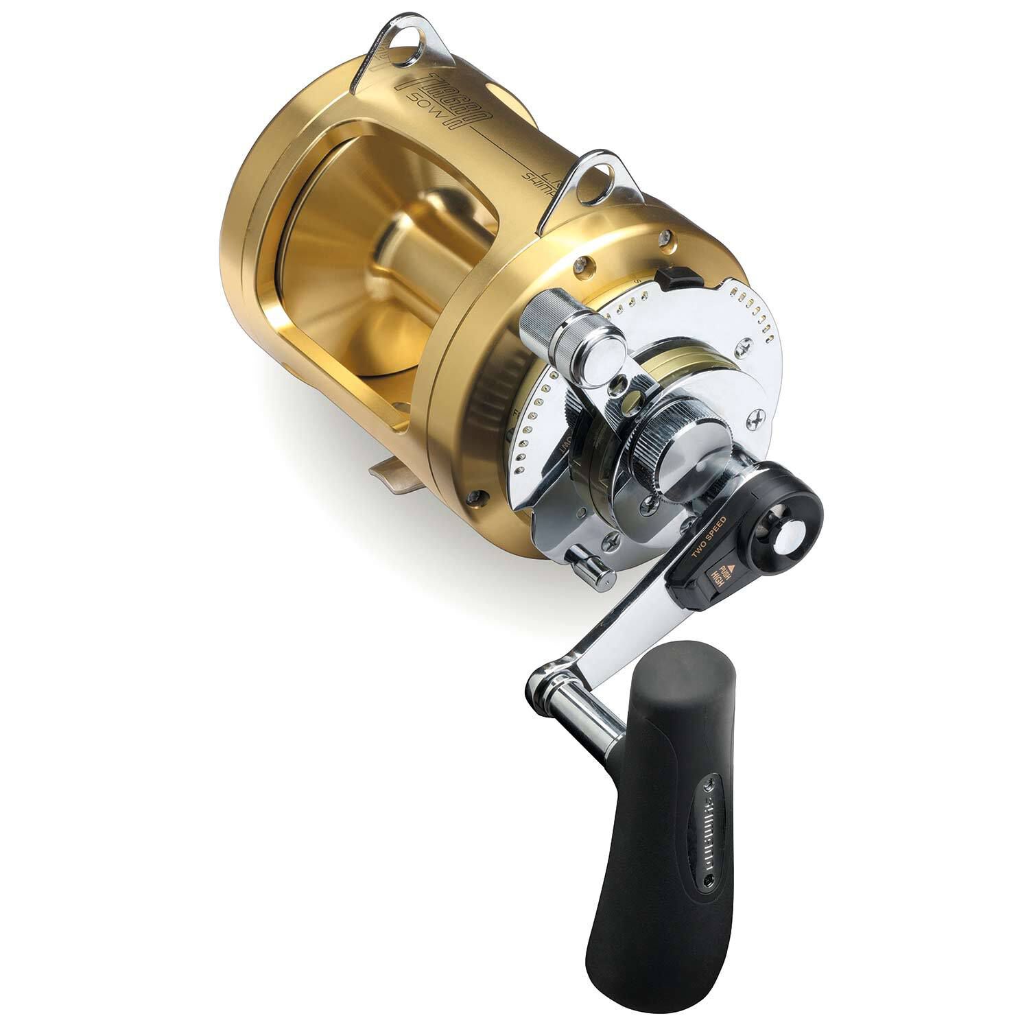 Tiagra A TI50WLRSA Big Game Two-Speed Conventional Reel