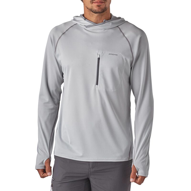 Patagonia Patagonia Sunshade Tech Shirt XL Mens White Long Sleeve Pocket Fly  Fishing