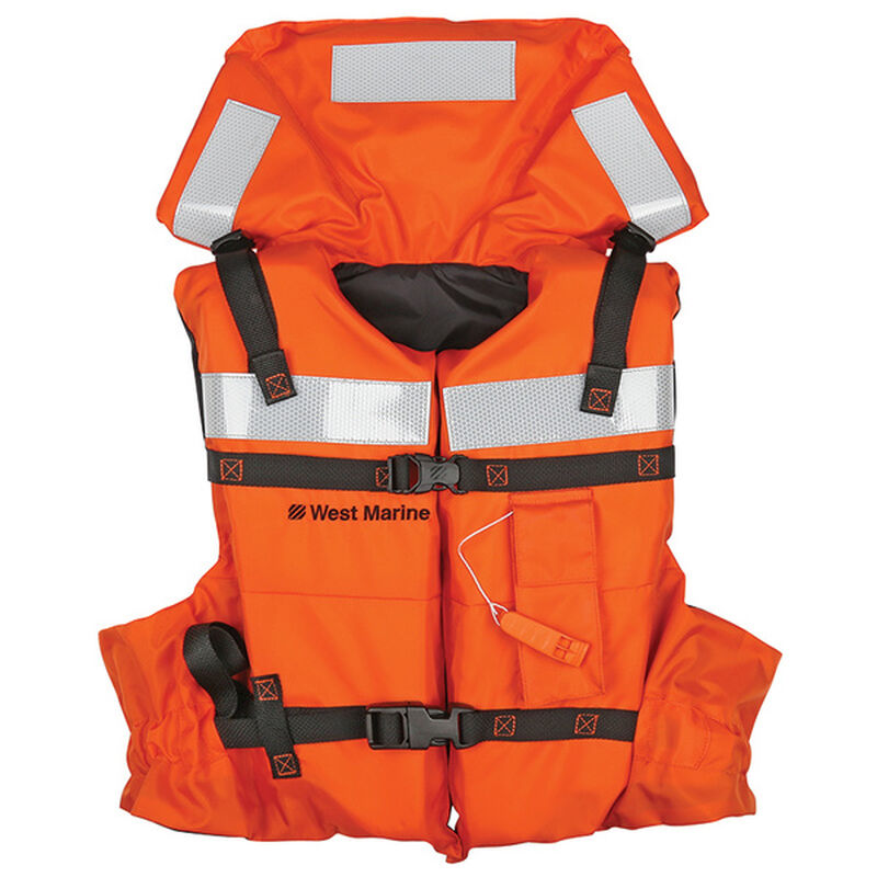 Kids Life Vest with Whistle Reflective Strips Life Jacket Water