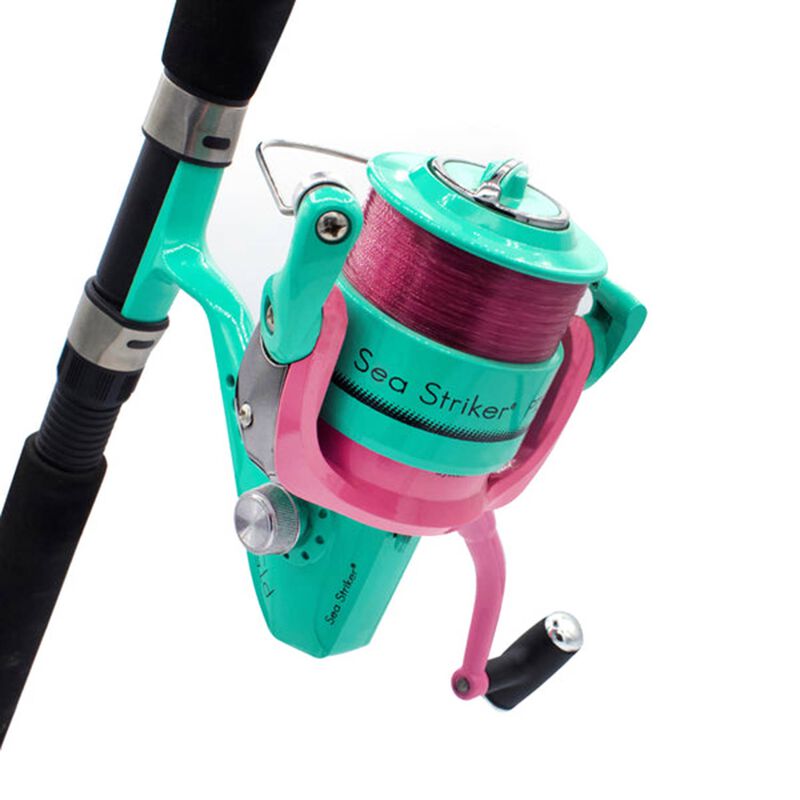 Fishing Rods Women's Fishing Pole Pink Reel Fishing Rod Portable
