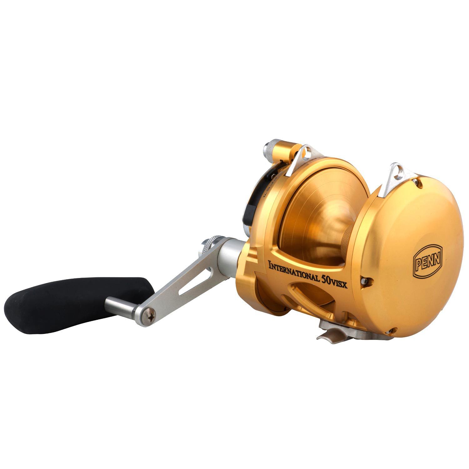 PENN International® 50VISX 2-Speed Conventional Reel, Gold | West 