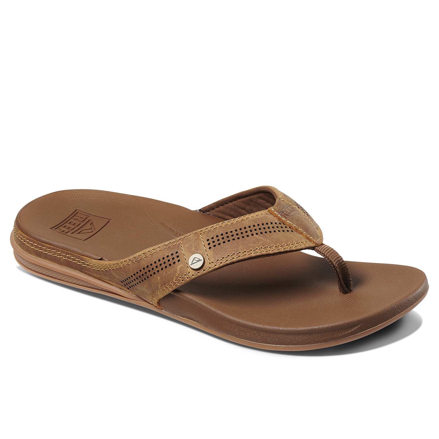 Men's Baitfish Leather Flip Flop - Sandals - Reviews | Sperry