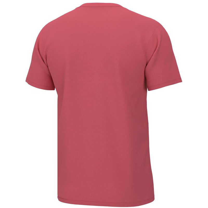 Huk Men's On & Off T-Shirt, Medium, Sunwashed Red
