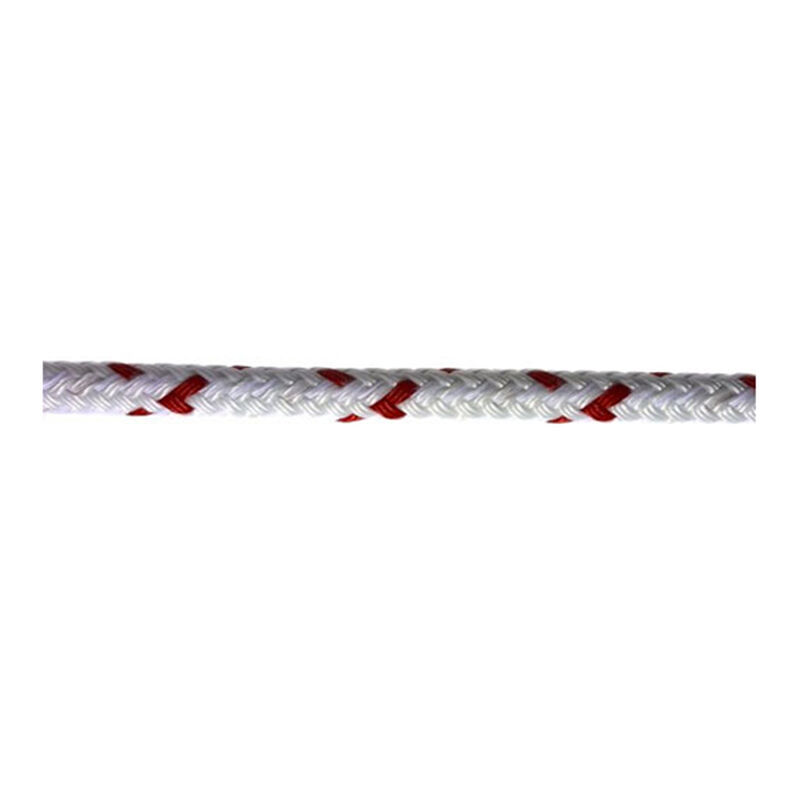 NEW ENGLAND ROPES White Sta-Set Polyester Yacht Braid, Sold by the Foot