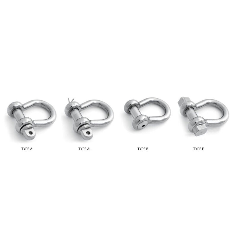 PETERSEN STAINLESS RIGGING High Tensile Stainless Steel Bow Shackles ...