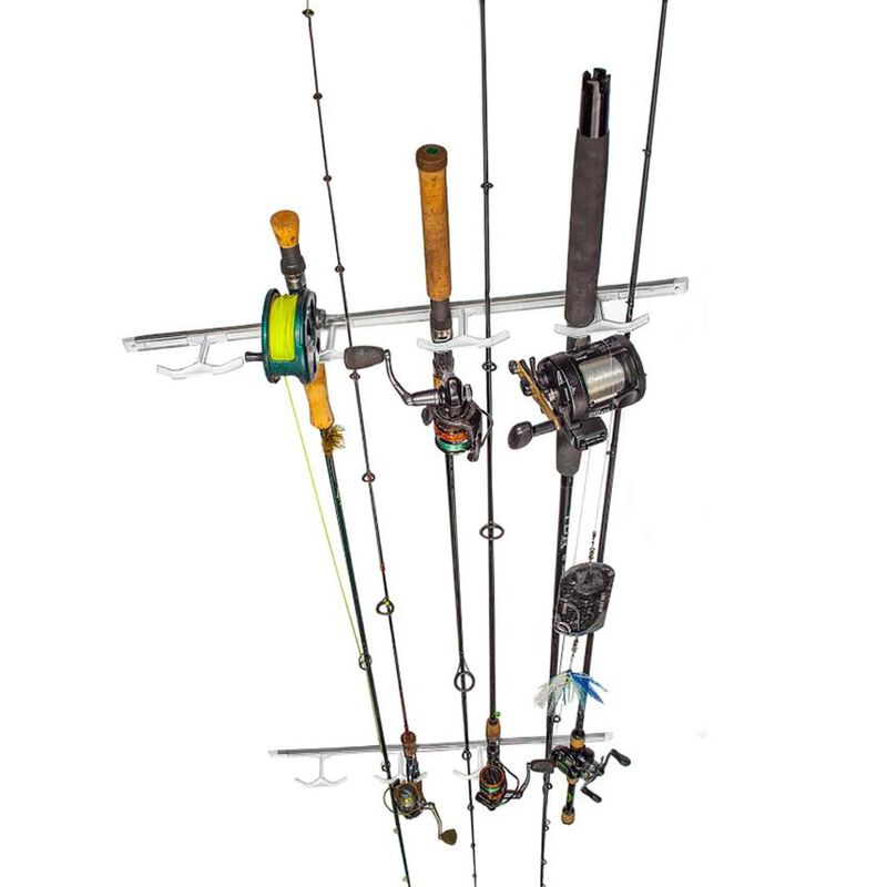 Fishing Rod Rack ceiling or horizontal mount