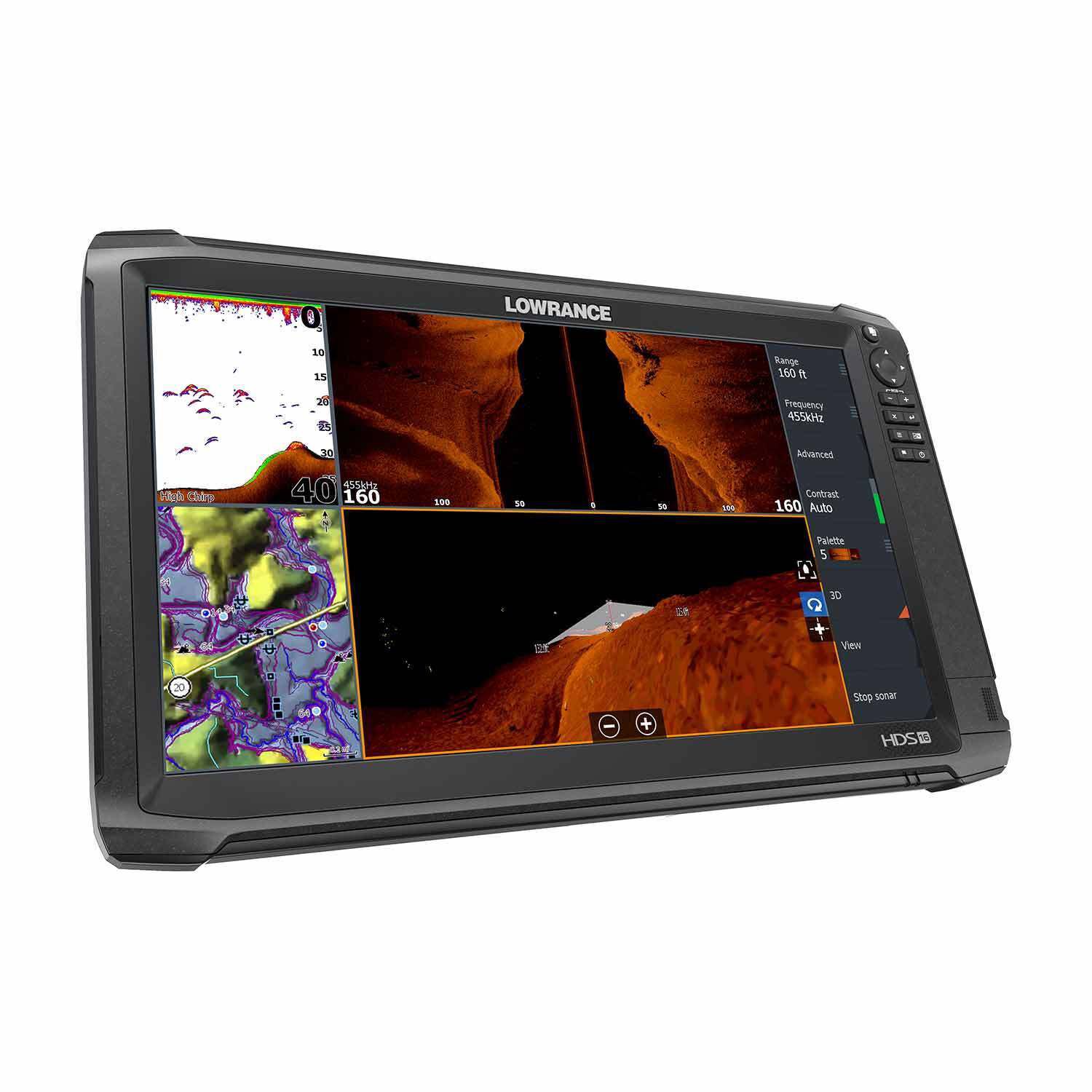 LOWRANCE HDS-16 Carbon Multifunction Display/StructureScan 3D 