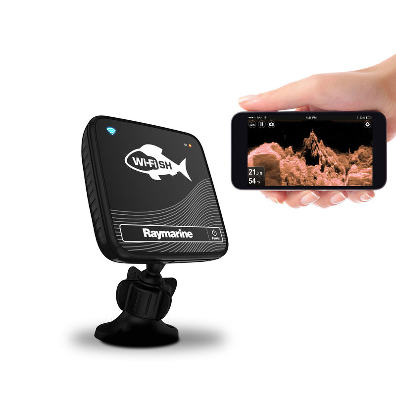 RAYMARINE Wi-Fish™ Wireless Fishfinder CHIRP DownVision Sonar for