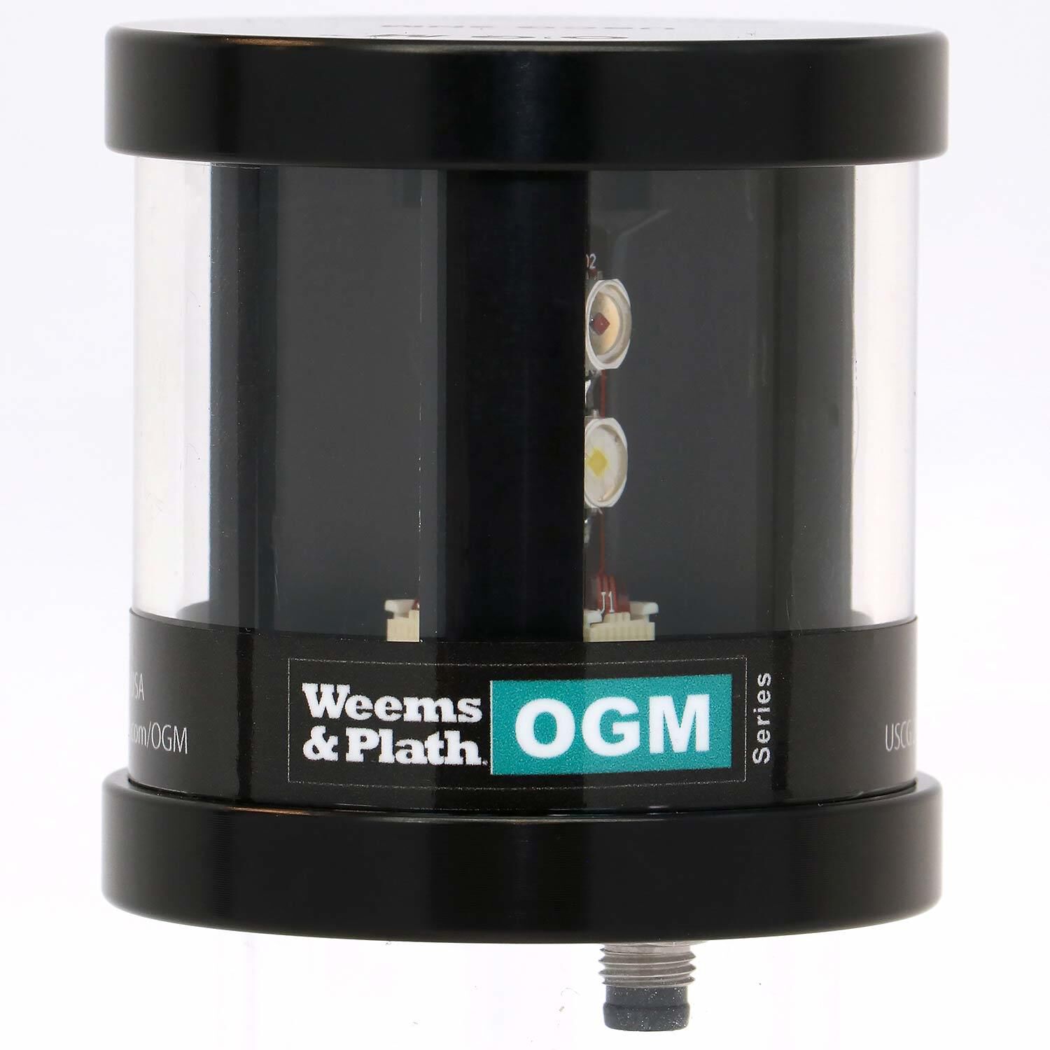 OGM Series LX Collection Mast Mount LED Tri-Color Navigation Light with  Strobe