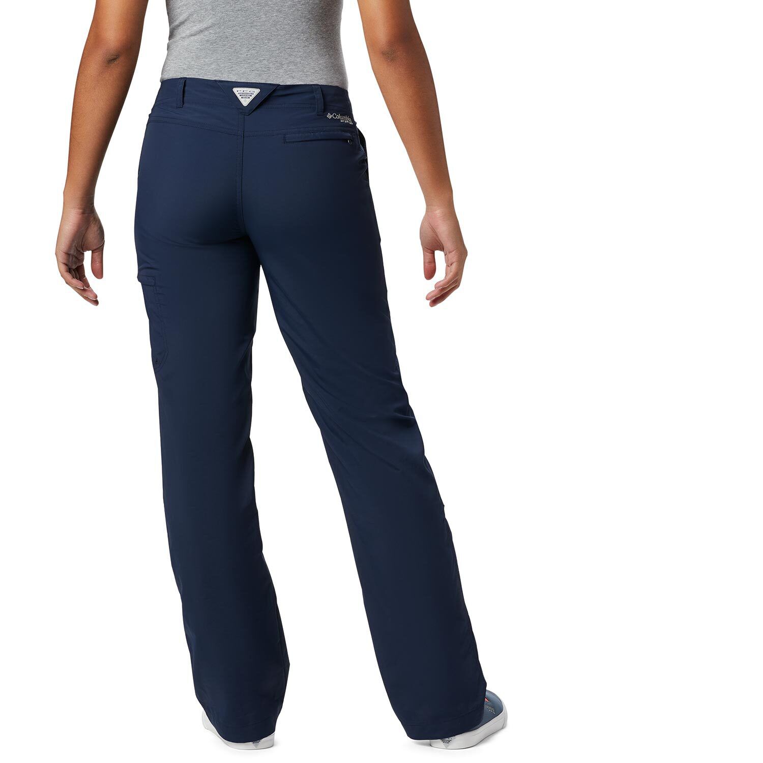 Columbia pants womens 16 short Omni-Shield Advanced Repellency zip 2856  grey | eBay