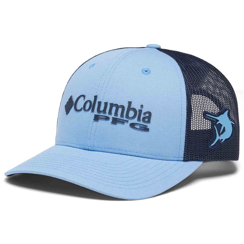 Columbia Men's PFG Fishing Mesh Snapback Fish Flag Trucker Hat