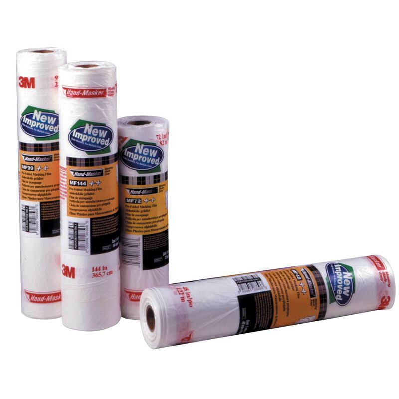 Ready-Mask Pre-Taped Masking Film - 24 x 90 ft