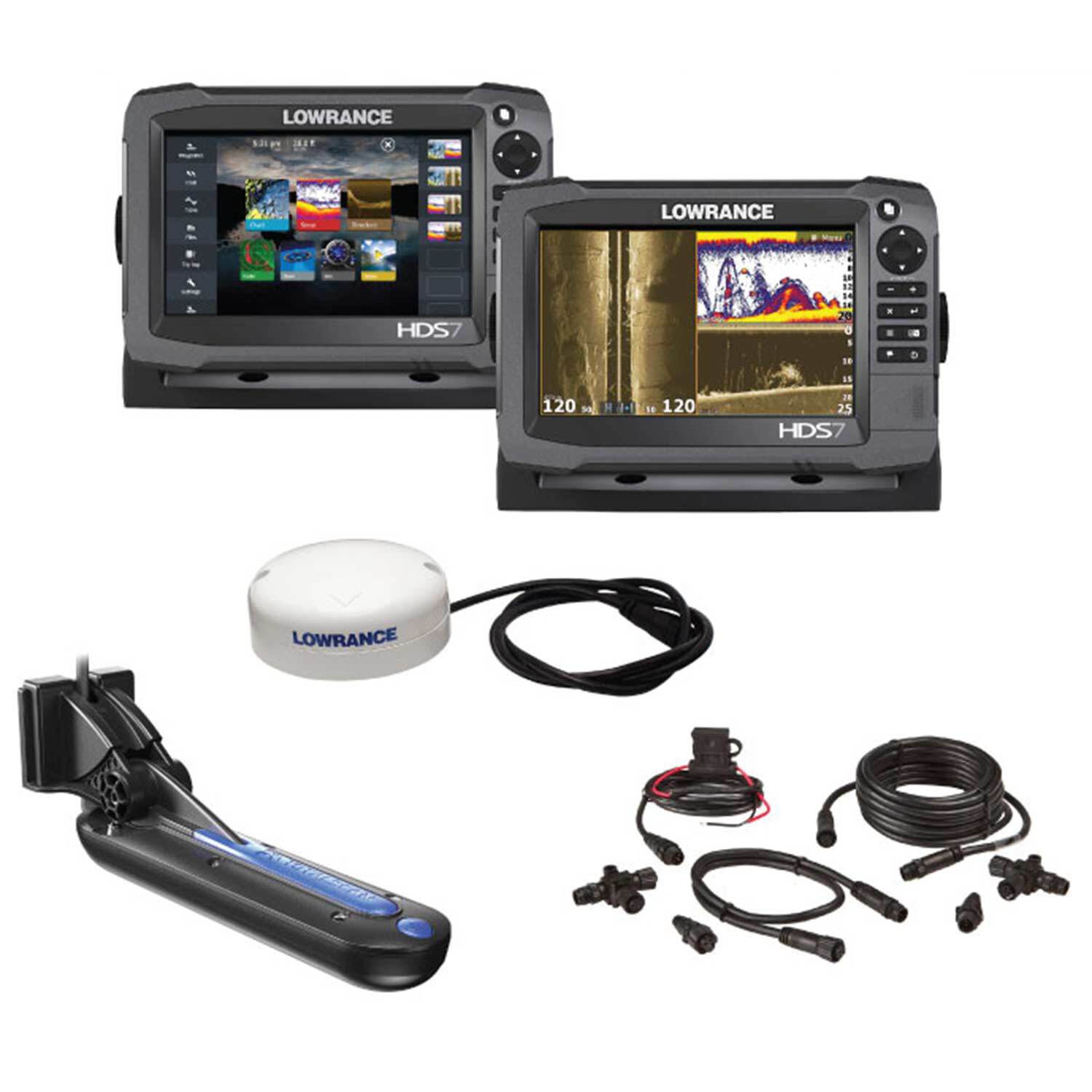 Dual HDS-7 Gen3 Navigation System in a Box | West Marine