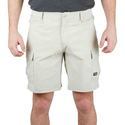 Hook & Tackle® Men's Driftwood 4-Way Stretch Fishing Short Navy 32 at   Men's Clothing store