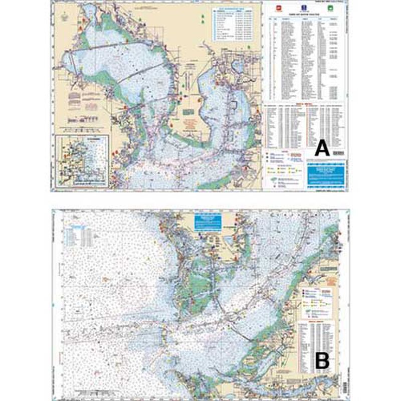 WATERPROOF CHARTS Tampa Bay Area Inshore Fishing West Marine