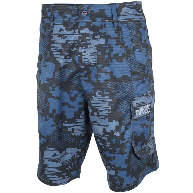  Original AFTCO 'Fishing Short',Navy,38 : Clothing, Shoes &  Jewelry