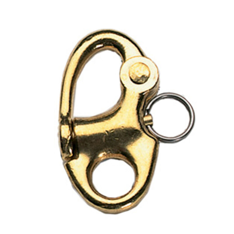 Ronstan Brass Snap Shackle - Fixed Bail - 59.3mm (2-5/16in) Length