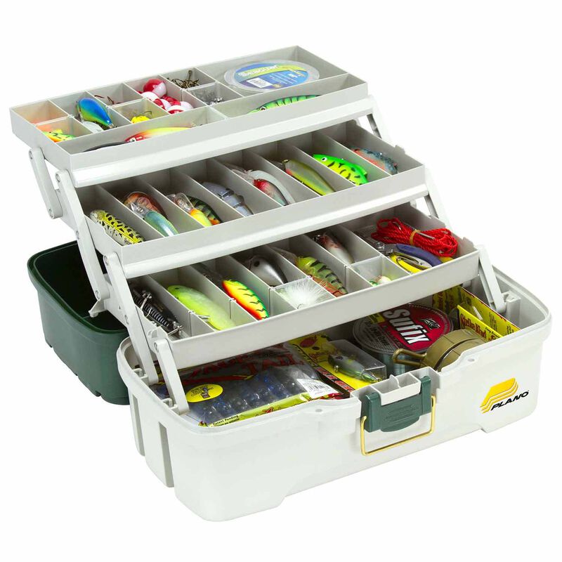 Plano Waterproof Terminal 3Pack Tackle Boxes Clear 106100