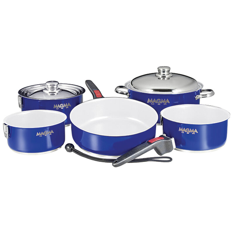 Nesting 9 Piece Teflon Induction Cookware