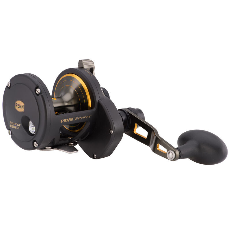 Fathom® 30 Left-Hand 2-Speed Lever Drag Conventional Reel