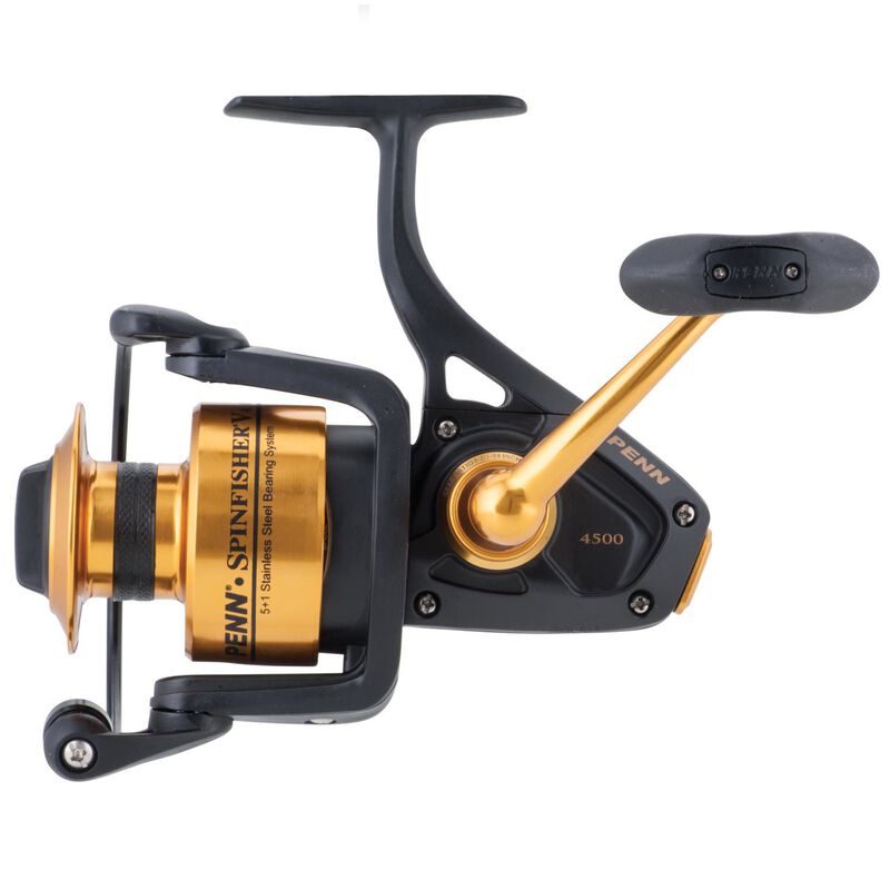 Penn SpinFishier V 8500 large saltwater spin fishing reel how to service 