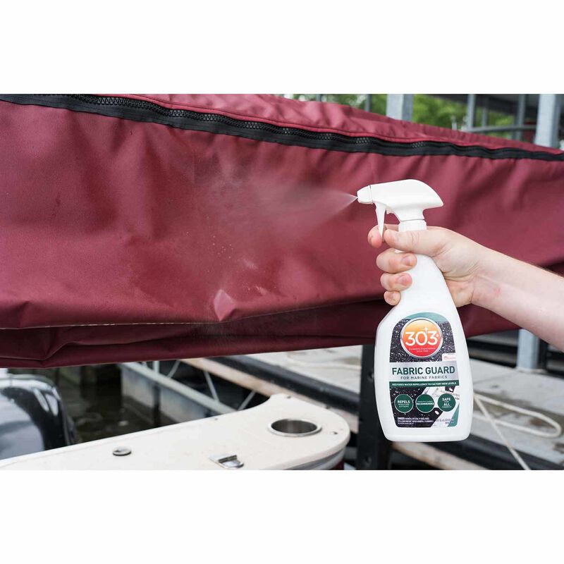 303 Marine Fabric Guard - Restores Water and Stain Repellency to Factory New Levels, Simple and Easy to Use, Manufacturer Recommended, Safe for All