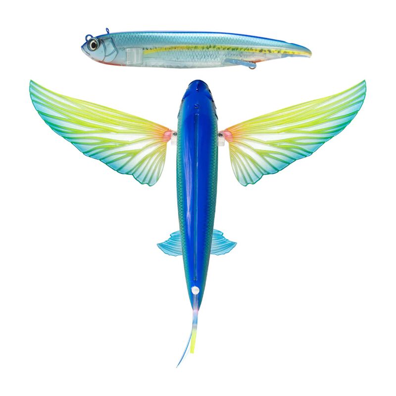 NOMAD DESIGN 5 1/2 Slipstream 140 Flying Fish Trolling Lure, 1 3/4 Ounces