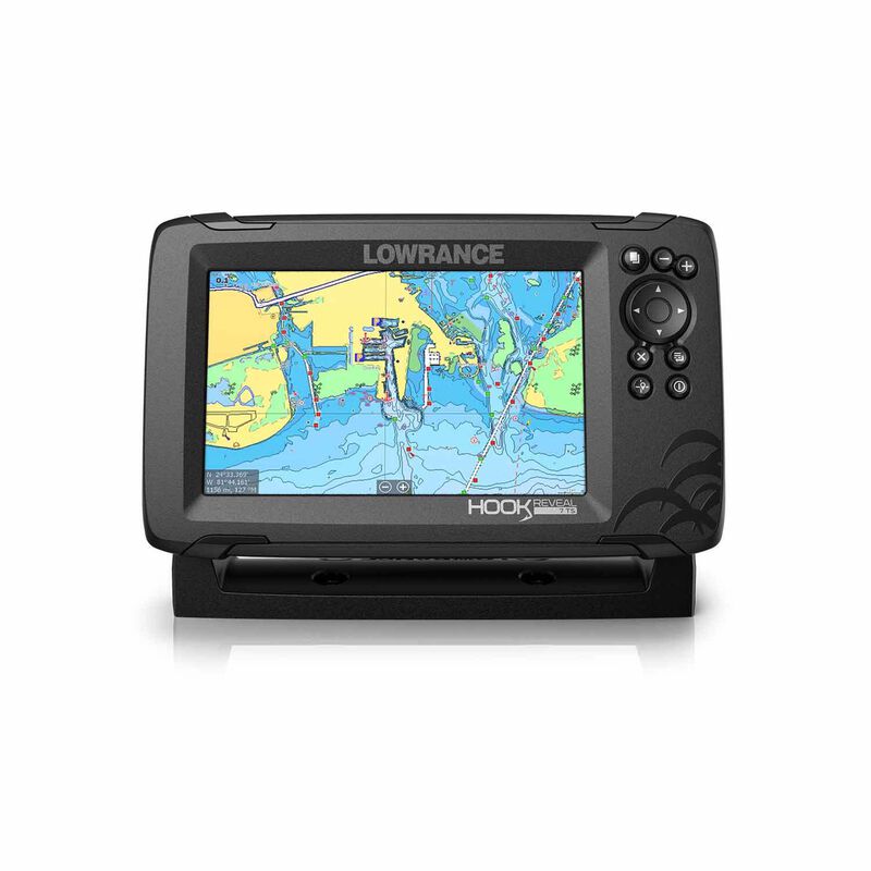 Lowrance Hook2-7x TripleShot GPS Fishfinder High CHIRP, SideScan and  DownScan Imaging