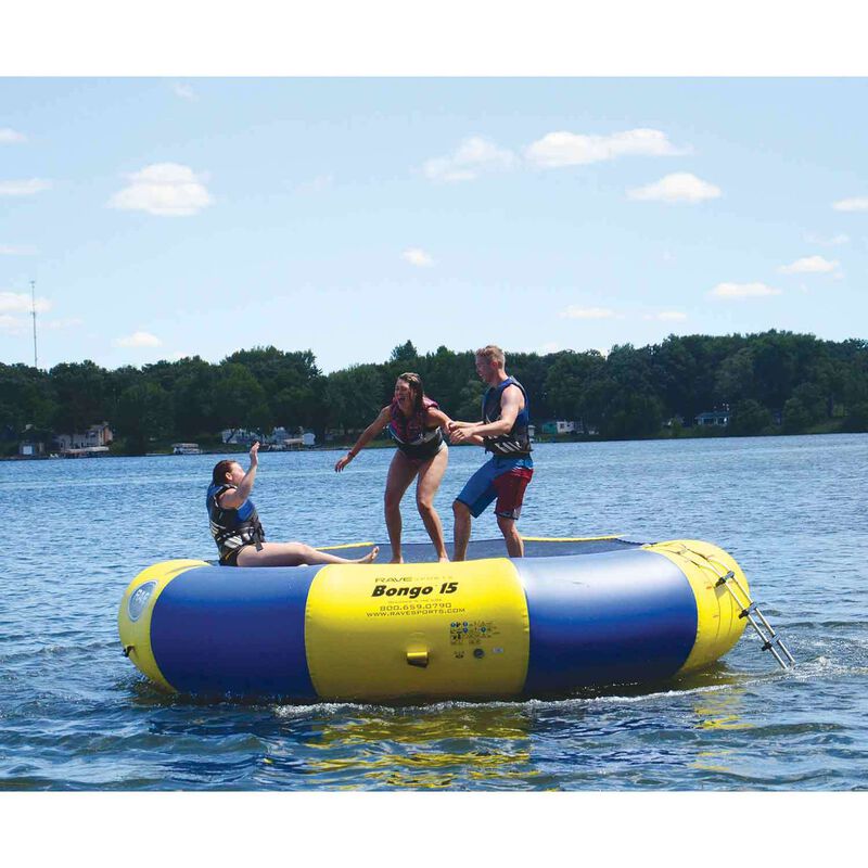 Trampoline water toy - Bongo 10 Water Bouncer - RAVE Sports