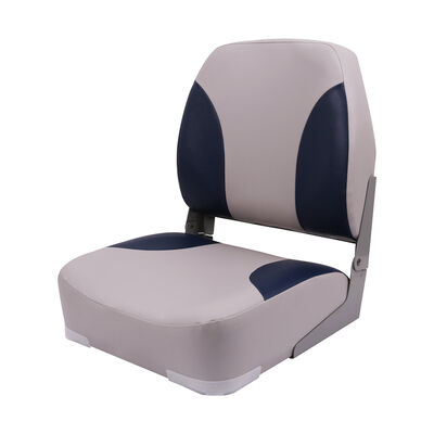 Guide Gear All-Weather Low-Back Boat Seat Folding Fold-Down Comfortable  Padded Cushion Seating for Boats