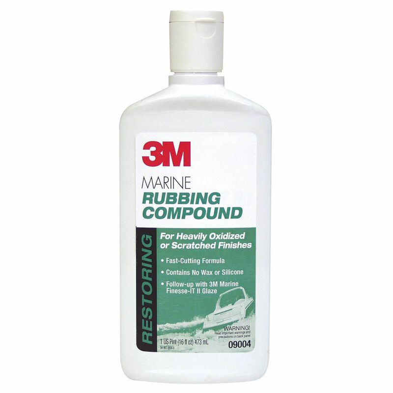 3M Auto/Advanced Rubbing Compound 8 fl. oz. Bottle 