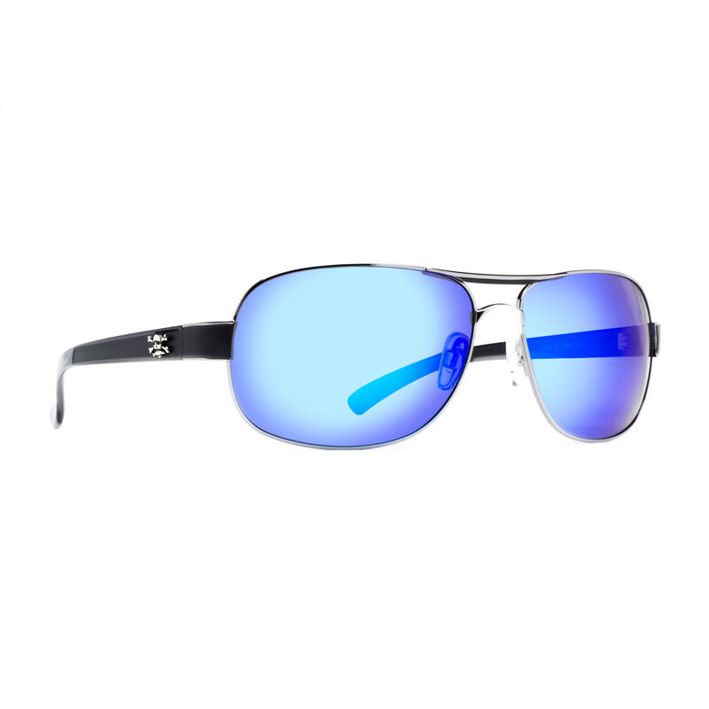 Calcutta Regulator Sunglasses - Black/Blue Mirror