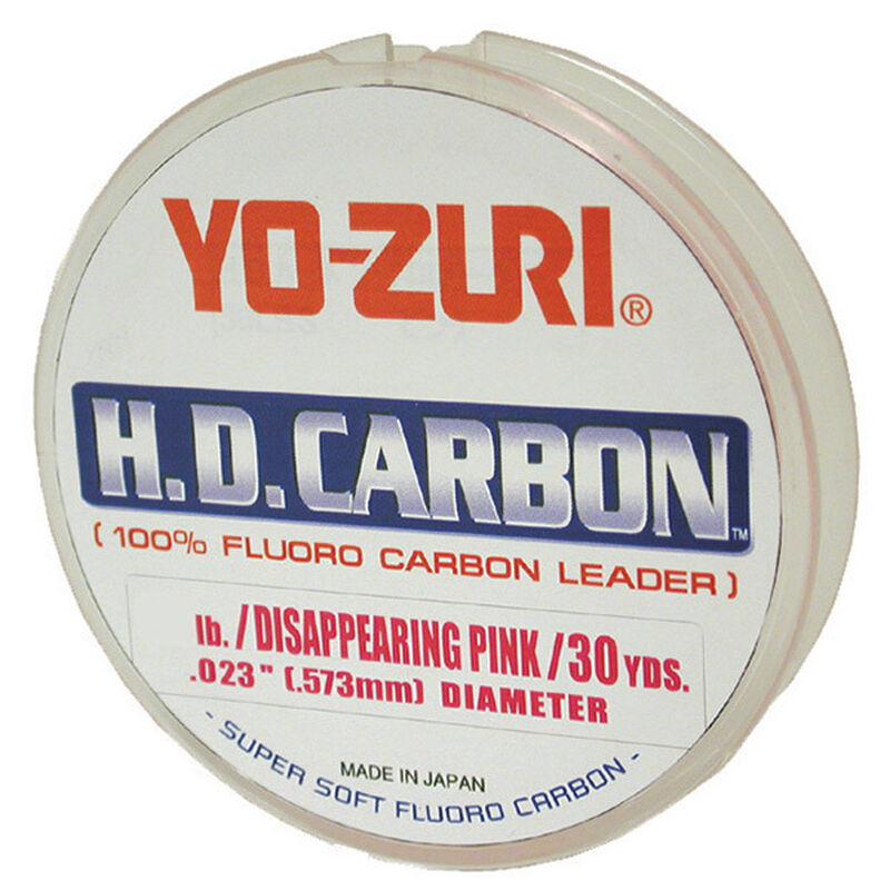 Yo-Zuri HD Pink Fluorocarbon Leader 30yd / 100lb