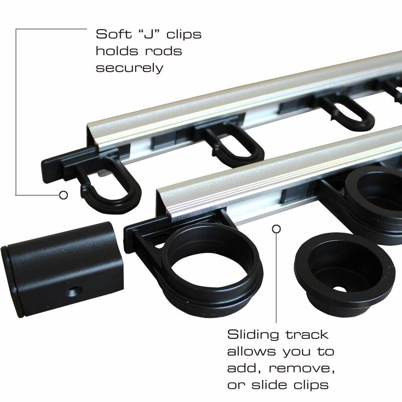 Fishing Rod Holders with Suction Cups Attach for Car/Truck/SUV