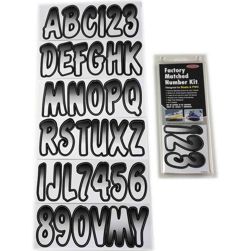 Master Graphics - Vinyl Letters, Do It Yourself Sticky Letters