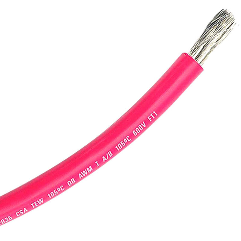 ANCOR 4/0 AWG Battery Cable, Sold per Foot up to 50', Red