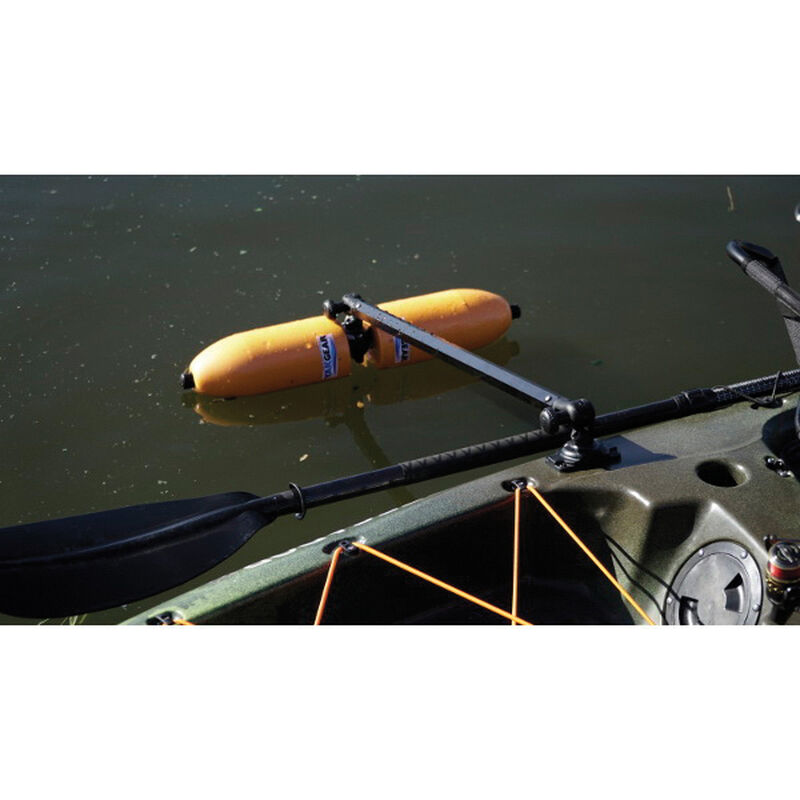 YakGear - The YakGear Outriggers provide an easy to install safety net for  everything from rocking back and forth to toppling into the water. This set  comes with (2) outriggers, one for
