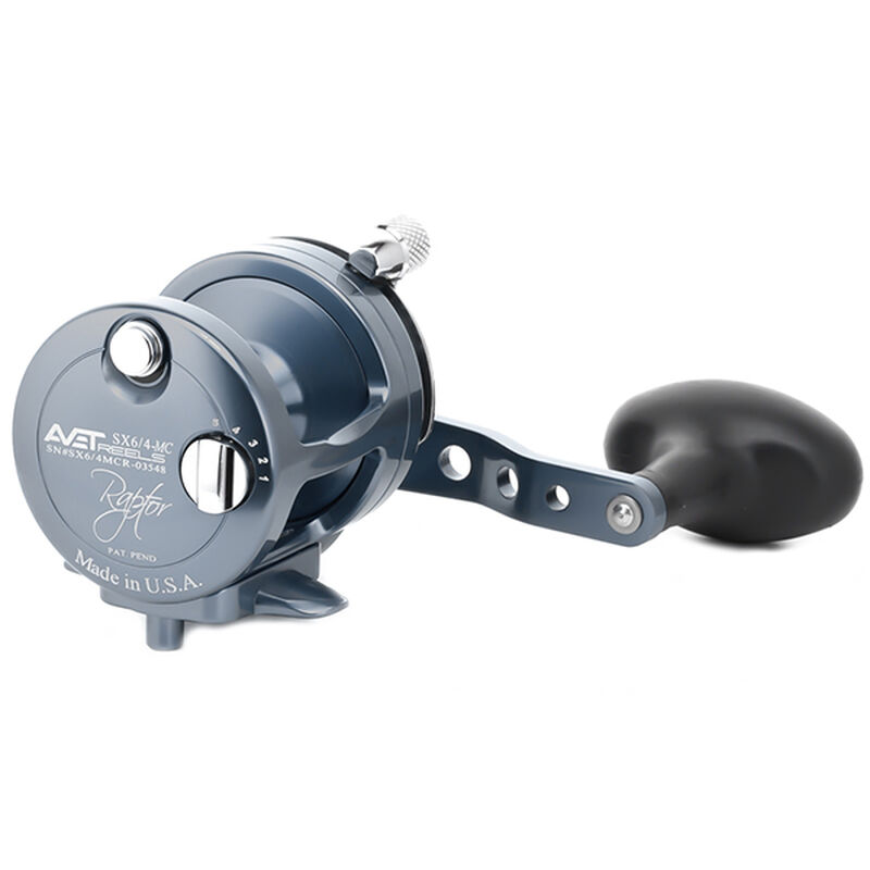 Avet SX 6/4 MC RAPTOR Left Handed Lever Drag Reel