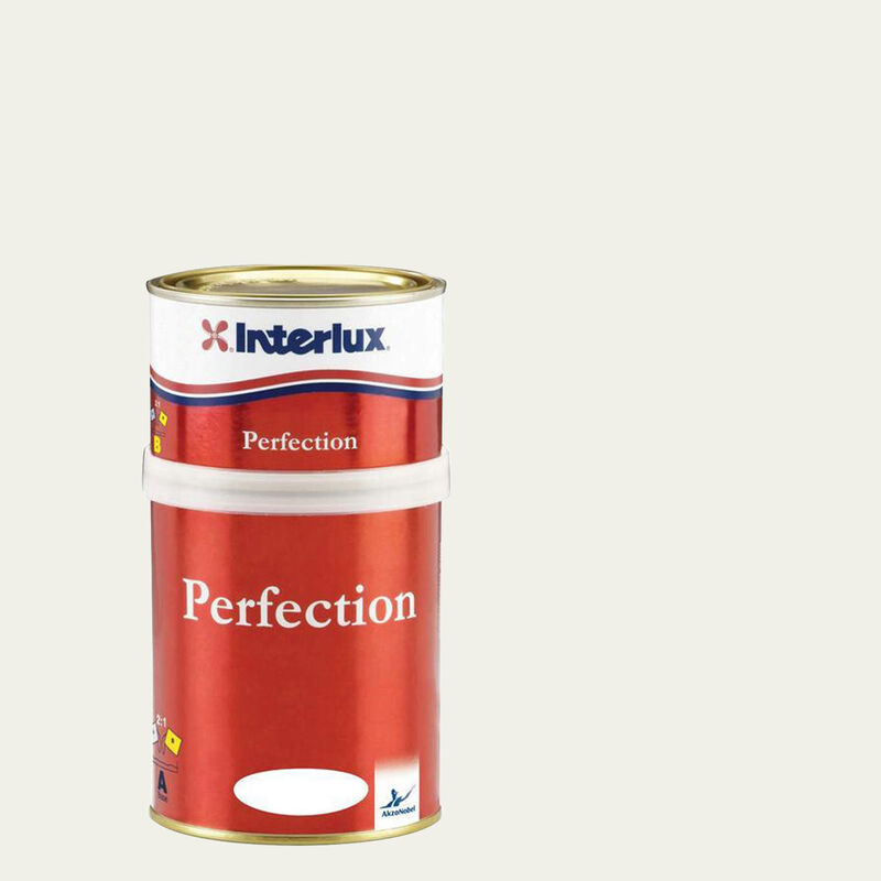 INTERLUX Perfection Two-Part Polyurethane Topside Paint, Arctic White,  Quart