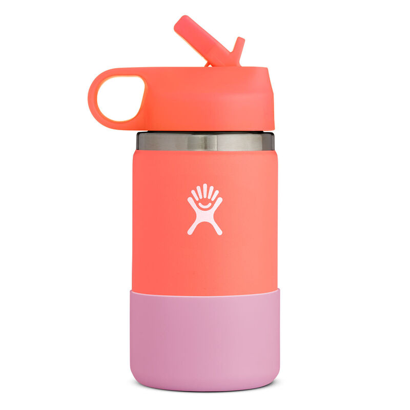 HYDRO FLASK W12BSWBB441 12 oz Kids Wide Mouth Insulated Stainless Steel Water  Bottle - KIDS
