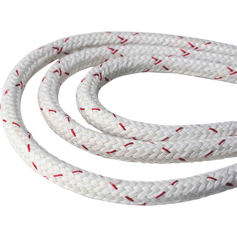 NEW ENGLAND ROPES 3/16 Sta-Set X Polyester Double Braid, Sold by the Foot