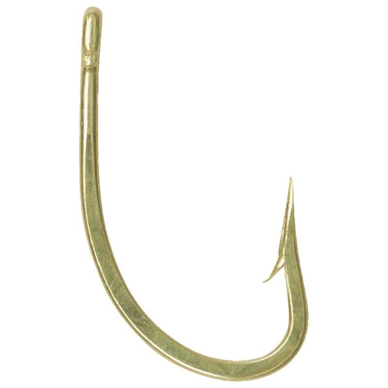 MUSTAD HOOKS O'Shaughnessy Live Bait Hook, Bronze, Size 6/0, 100-Pack