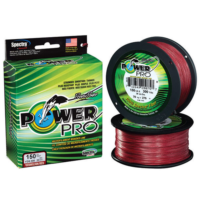 POWER PRO Spectra Braided Fishing Line, 30Lb, 150Yds, Green